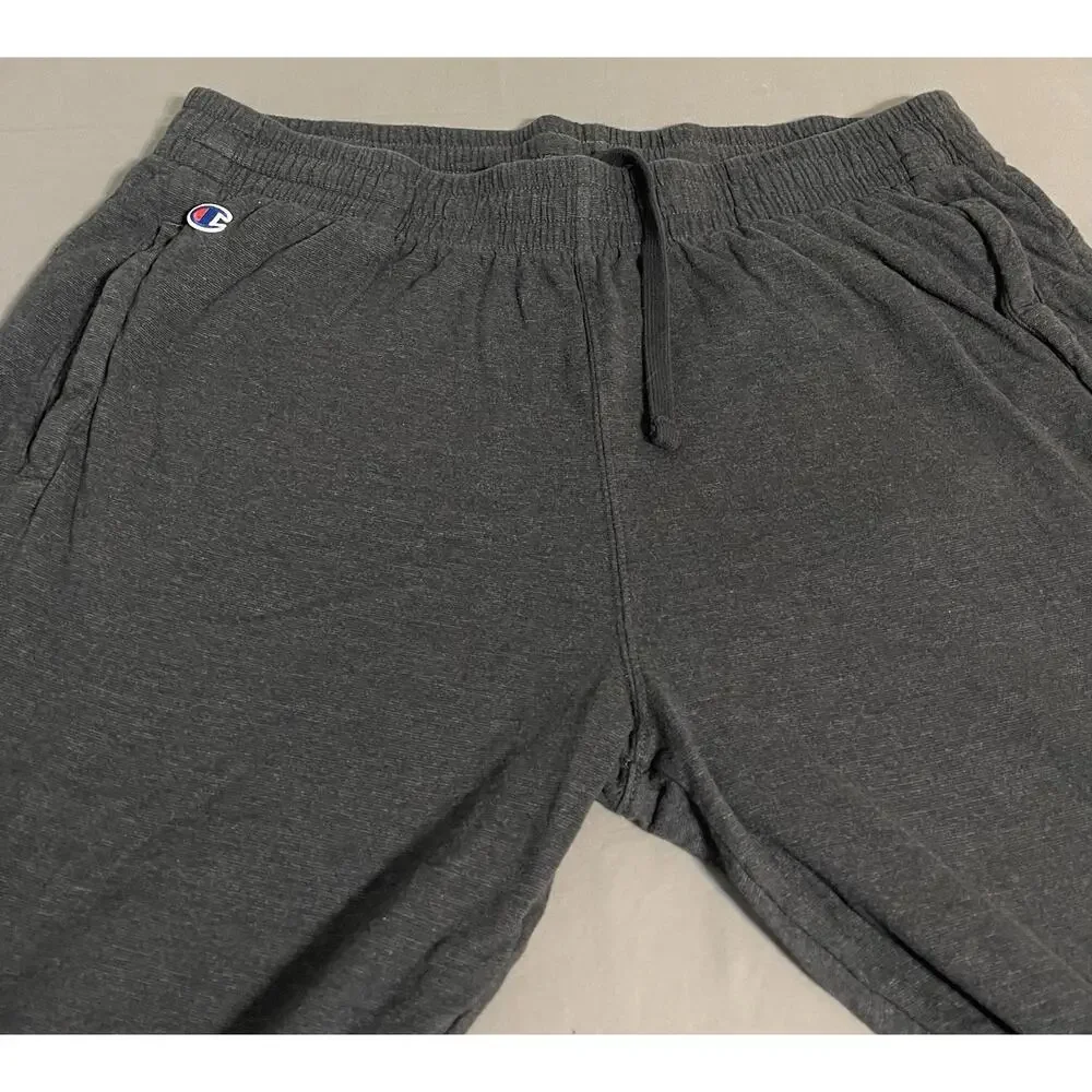 Champion Georgia Bulldogs Fleece Sweatpants XL UGA Logo Gray Excellent Cond